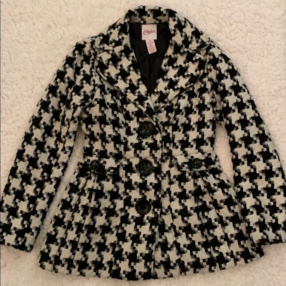 Candie’s Houndstooth Coat